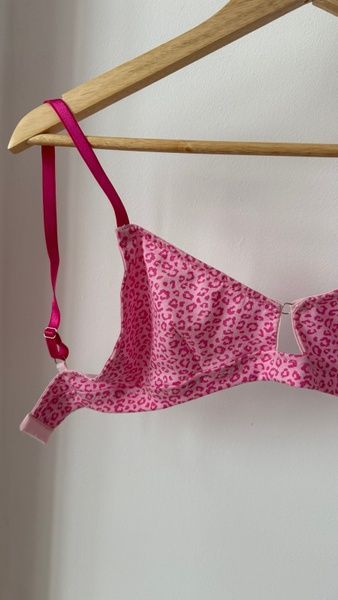 Бавовняний комплект білизни Pink leo з трусиками танга bavovnianyi-komplekt-bilyzny-pink-leo-z-trusykamy-tanha фото