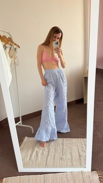 Бавовняний комплект білизни Pink із трусиками бікіні bavovnianyi-komplekt-bilyzny-pink-iz-trusykamy-bikini фото